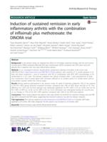 Induction of sustained remission in early inflammatory arthritis with the combination of infliximab plus methotrexate: the DINORA trial