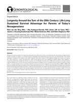 Longevity Around the Turn of the 20th Century: Life-Long Sustained Survival Advantage for Parents of Today's Nonagenarians