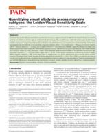 Quantifying visual allodynia across migraine subtypes: the Leiden Visual Sensitivity Scale