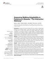 Assessing Walking Adaptability in Parkinson's Disease: "The Interactive Walkway"
