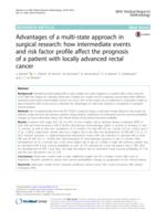 Advantages of a multi-state approach in surgical research: how intermediate events and risk factor profile affect the prognosis of a patient with locally advanced rectal cancer