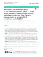 Repeated doses of Praziquantel in Schistosomiasis Treatment (RePST) - single versus multiple praziquantel treatments in school-aged children in Cote d'Ivoire: a study protocol for an open-label, randomised controlled trial
