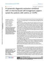 A systematic diagnostic evaluation combined with an internet-based self-management support system for patients with asthma or COPD
