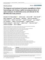 The diagnosis and treatment of invasive aspergillosis in Dutch haematology units facing a rapidly increasing prevalence of azole-resistance. A nationwide survey and rationale for the DB-MSG 002 study protocol