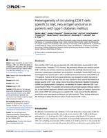 Heterogeneity of circulating CD8 T-cells specific to islet, neo-antigen and virus in patients with type 1 diabetes mellitus