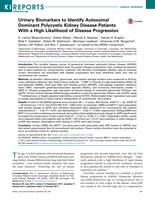 Urinary Biomarkers to Identify Autosomal Dominant Polycystic Kidney Disease Patients With a High Likelihood of Disease Progression