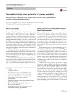 Syncopedia: training a new generation of syncope specialists