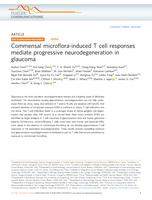 Commensal microflora-induced T cell responses mediate progressive neurodegeneration in glaucoma (vol 9, 3209, 2018)