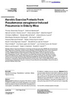 Aerobic Exercise Protects from Pseudomonas aeruginosa-Induced Pneumonia in Elderly Mice