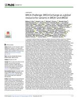 BRCA Challenge: BRCA Exchange as a global resource for variants in BRCA1 and BRCA2