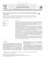 Omega-3 polyunsaturated fatty acid levels and dysregulations in biological stress systems