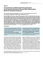 Comprehensive, Multimodal Characterization of an Imiquimod-Induced Human Skin Inflammation Model for Drug Development