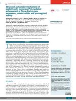 Structural and cellular mechanisms of peptidyl-prolyl isomerase Pin1-mediated enhancement of Tissue Factor gene expression, protein half-life, and pro-coagulant activity