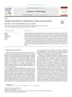 Antibody glycosylation in inflammation, disease and vaccination