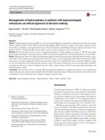 Management of hydrocephalus in patients with leptomeningeal metastases: an ethical approach to decision-making