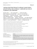 Androgen deprivation therapy for androgen receptor-positive advanced salivary duct carcinoma: A nationwide case series of 35 patients in The Netherlands