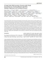 A Large-Scale Multi-ancestry Genome-wide Study Accounting for Smoking Behavior Identifies Multiple Significant Loci for Blood Pressure