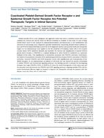 Coactivated Platelet-Derived Growth Factor Receptor alpha and Epidermal Growth Factor Receptor Are Potential Therapeutic Targets in Intimal Sarcoma