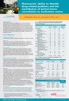 Pharmacists'ability to identify drug-related problems and the contribution of patient home consultation to medication review