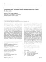 Prognostic value of cardiovascular disease status: the Leiden 85-plus study