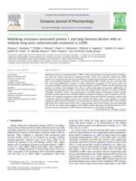 Multidrug resistance-associated protein 1 and lung function decline with or without long-term corticosteroids treatment in COPD