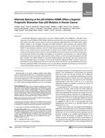 Alternate Splicing of the p53 Inhibitor HDMX Offers a Superior Prognostic Biomarker than p53 Mutation in Human Cancer