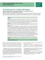 Predicting Survival in Oldest Old People