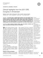 Clinical highlights from the 2011 ERS Congress in Amsterdam