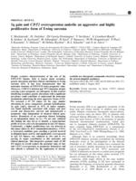 1q gain and CDT2 overexpression underlie an aggressive and highly proliferative form of Ewing sarcoma