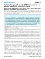 Toll-Like Receptor (TLR2 and TLR4) Polymorphisms and Chronic Obstructive Pulmonary Disease