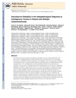 Interobserver reliability in the histopathological diagnosis of cartilaginous tumors in patients with multiple osteochondromas