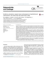 Incidence, prevalence, natural course and prognosis of patellofemoral osteoarthritis: the Cohort Hip and Cohort Knee study