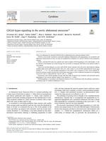 CXCL8 hyper-signaling in the aortic abdominal aneurysm