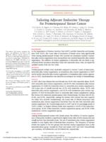 Tailoring Adjuvant Endocrine Therapy for Premenopausal Breast Cancer