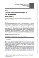 Unequal policy responsiveness in the Netherlands