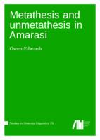 Metathesis and unmetathesis in Amarasi