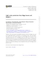 Light scalar production from Higgs bosons and FASER 2