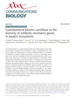 Cyanobacterial blooms contribute to the diversity of antibiotic-resistance genes in aquatic ecosystems