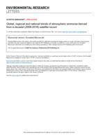 Global, regional and national trends of atmospheric ammonia derived from a decadal (2008-2018) satellite record