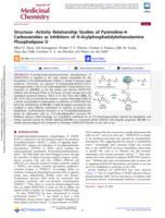Structure–activity relationship studies of pyrimidine-4-carboxamides as inhibitors of N-acylphosphatidylethanolamine phospholipase D