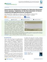 Supramolecular multilayered templates for fabricating nanometer-precise spacings: implications for the next-generation of devices integrating nanogap/nanochannel components