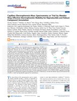 Capillary electrophoresis-mass spectrometry at trial by Metabo-Ring: Effective electrophoretic mobility for reproducible and robust compound annotation