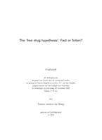 The 'free drug hypothesis' : fact or fiction?
