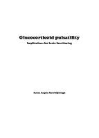 Glucocorticoid pulsatility : implications for brain functioning