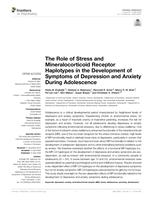 The role of stress and mineralocorticoid receptor haplotypes in the development of symptoms of depression and anxiety during adolescence