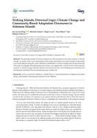 Sinking islands, drowned logic; climate change and community-based adaptation discourses in Solomon Islands