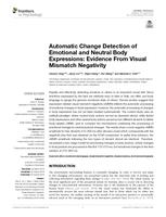 Automatic change detection of emotional and neutral body expressions: evidence from visual mismatch negativity