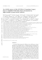 An ALMA survey of the SCUBA-2 cosmology legacy survey UKIDSS/UDS field: dust attenuation in high-redshift Lyman-break galaxies