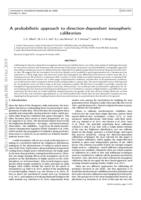 A probabilistic approach to direction-dependent ionospheric calibration