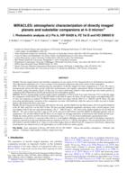 MIRACLES: atmospheric characterization of directly imaged planets and substellar companions at 4-5 μm. I. Photometric analysis of β Pic b, HIP 65426 b, PZ Tel B, and HD 206893 B